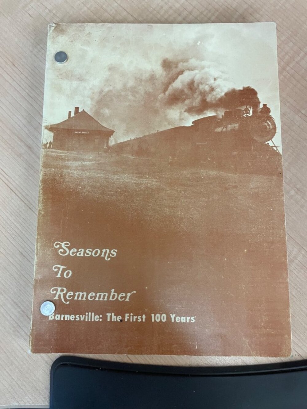 Seasons To Remember: Barnesville The First 100 Years 1982 Acme Printing Historic
